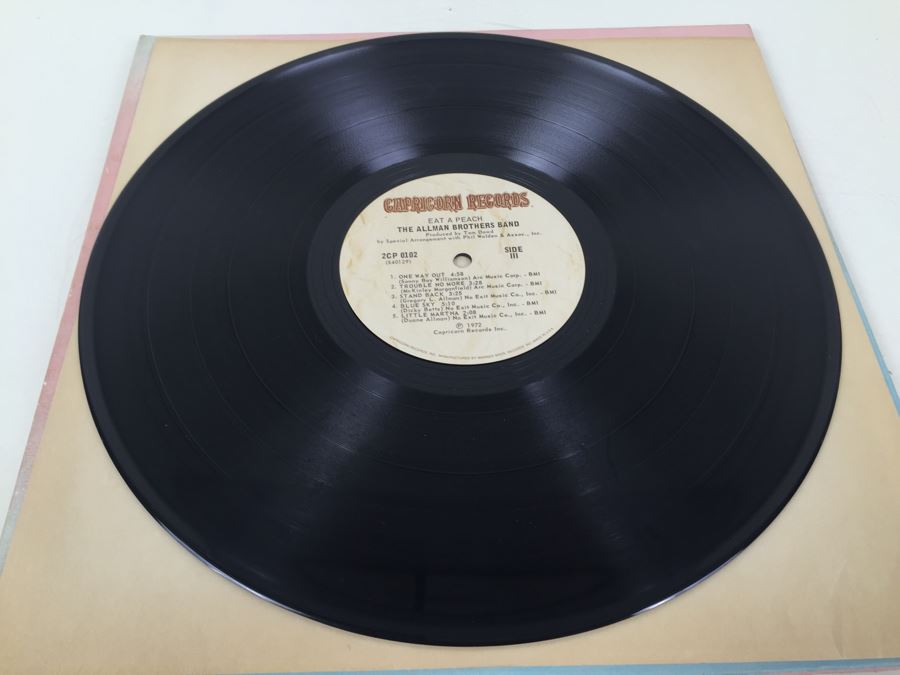 The Allman Brothers Band ‎- Eat A Peach - Capricorn Records ‎- 2CP 0102 - 2 x Vinyl Record [Photo 5]