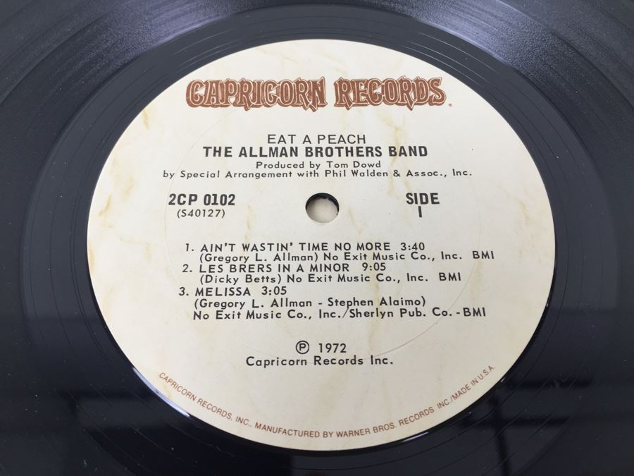 The Allman Brothers Band ‎- Eat A Peach - Capricorn Records ‎- 2CP 0102 - 2 x Vinyl Record [Photo 10]