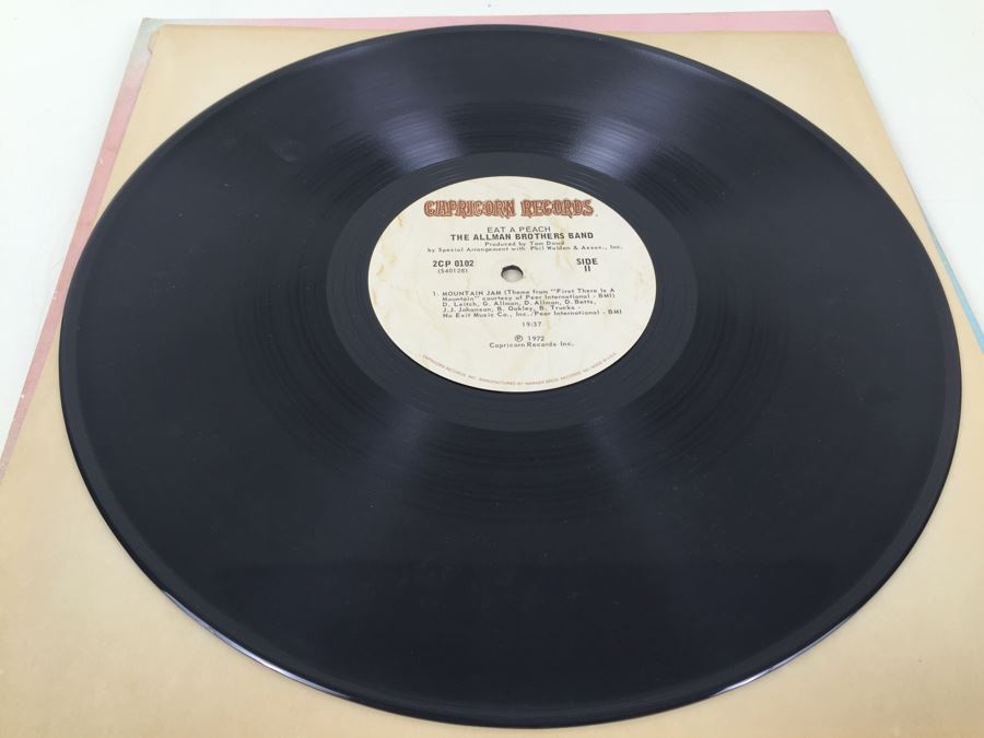 The Allman Brothers Band ‎- Eat A Peach - Capricorn Records ‎- 2CP 0102 - 2 x Vinyl Record [Photo 11]