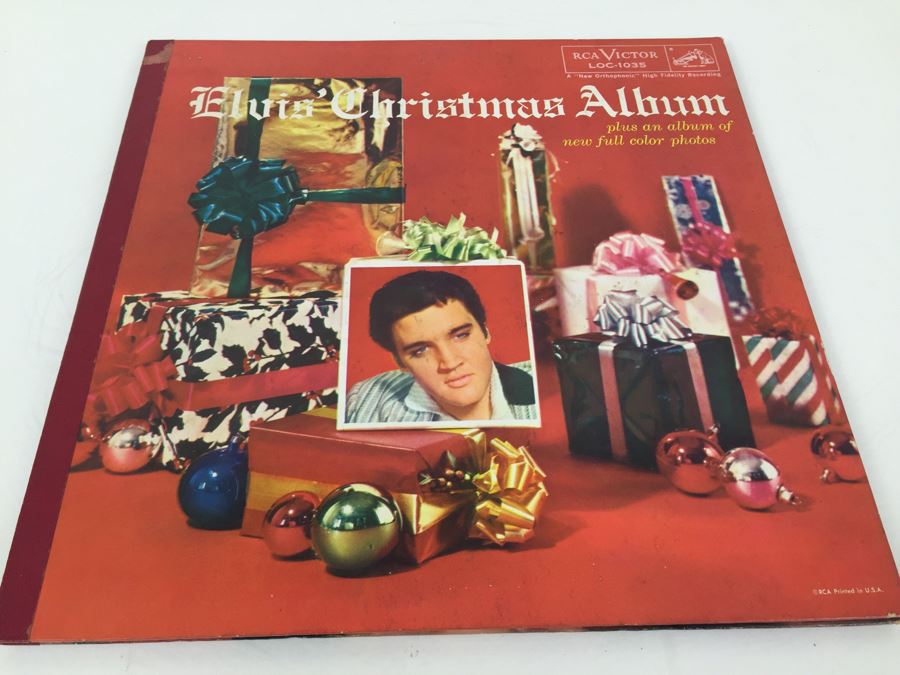 Elvis Presley ‎- Elvis' Christmas Album - RCA Victor ‎- LOC-1035 - Vinyl Record