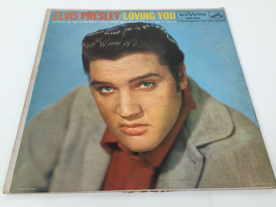 Elvis Presley ‎- Loving You - RCA Victor ‎- LPM 1515