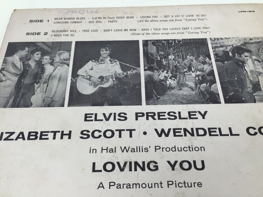 Elvis Presley ‎- Loving You - RCA Victor ‎- LPM 1515 [Photo 4]