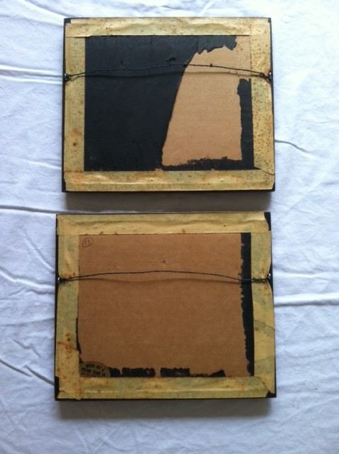 Pair of Small Framed Watercolors [Photo 4]