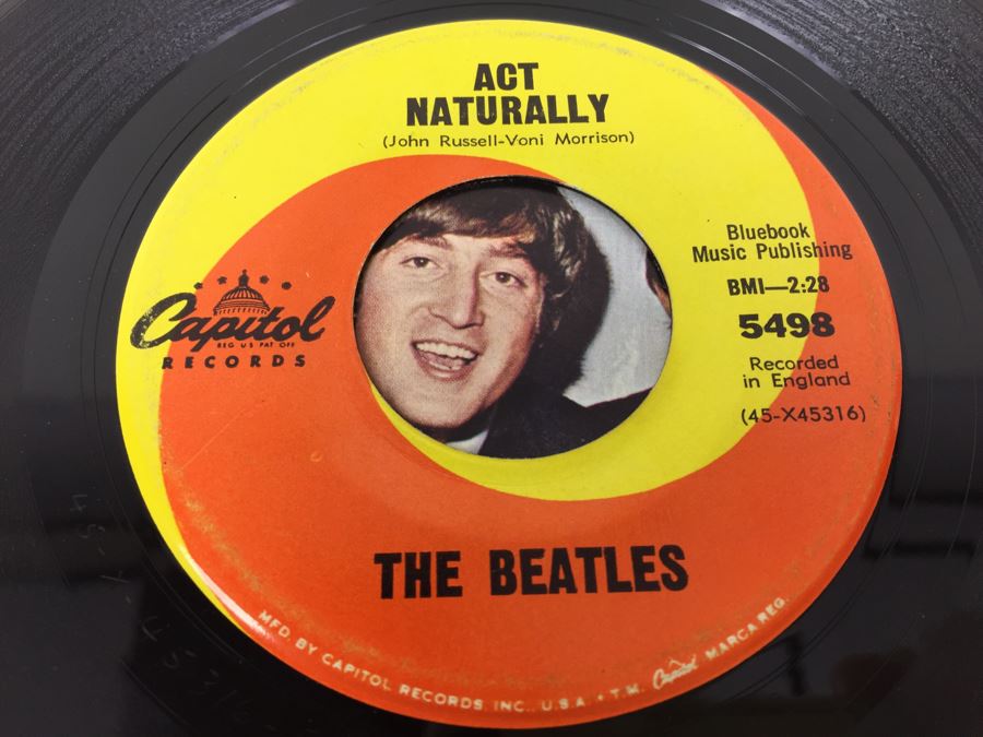 (3) The Beatles 45RPM Record Lot [Photo 8]