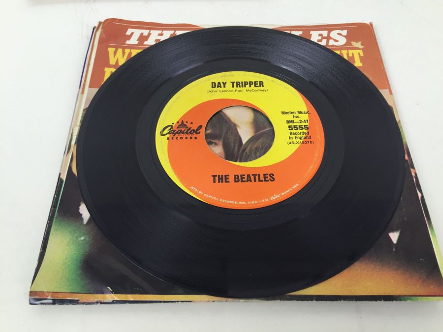 (3) The Beatles 45RPM Record Lot [Photo 9]