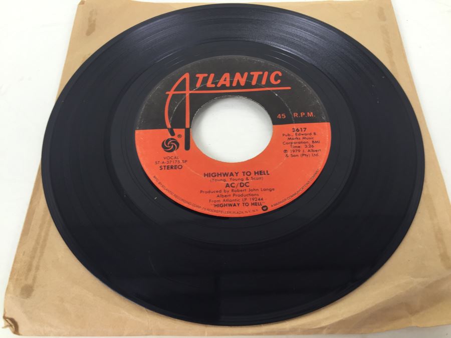 AC/DC ‎- Highway To Hell - Atlantic ‎- 3617 [Photo 2]