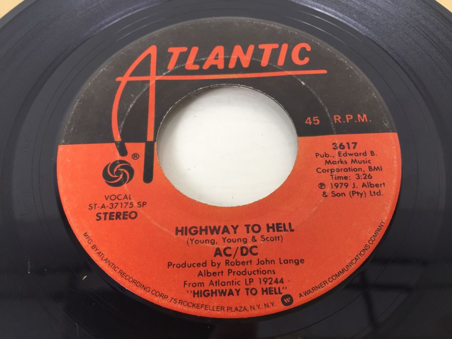 AC/DC ‎- Highway To Hell - Atlantic ‎- 3617 [Photo 3]