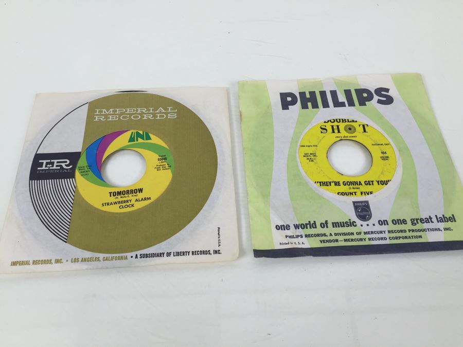 Psychedelic Rock 45RPM Record Lot