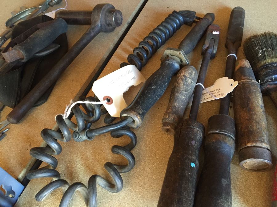 Tool Lot With Old Metal Chisels [Photo 9]