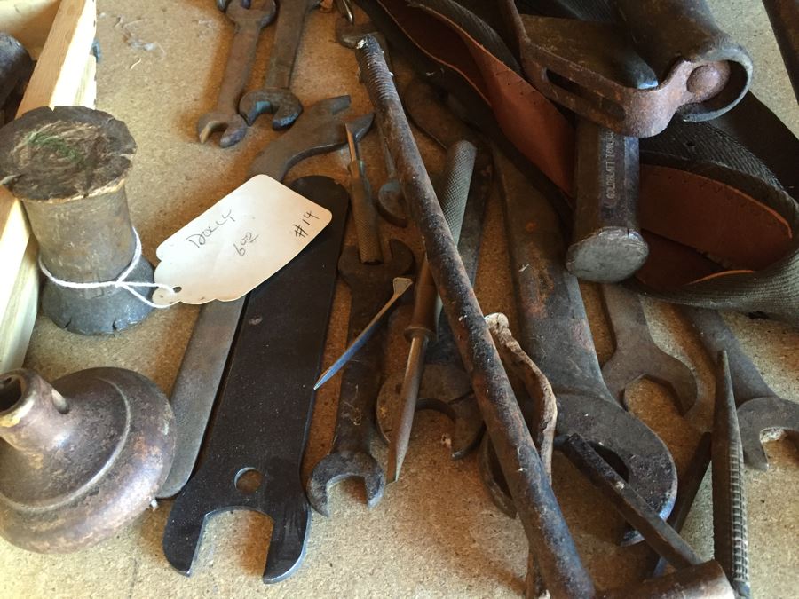 Tool Lot With Old Metal Chisels [Photo 11]