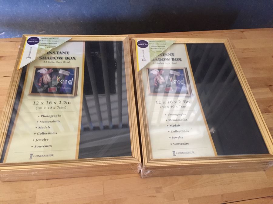 Pair Of New Shadow Box Kits 12' x 16' x 2.5'