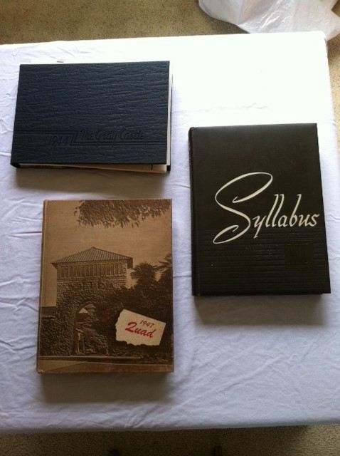 Yearbook Lot - Stanford / Northwestern / 1944 San Diego High School