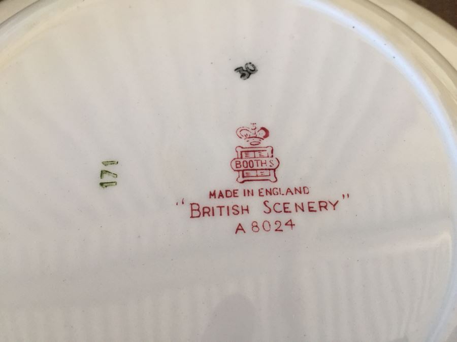 Huge Transferware Lot Of Plates, Platters, Cups, Woods Ware, Johnson Bros, John Maddock & Sons, More [Photo 14]