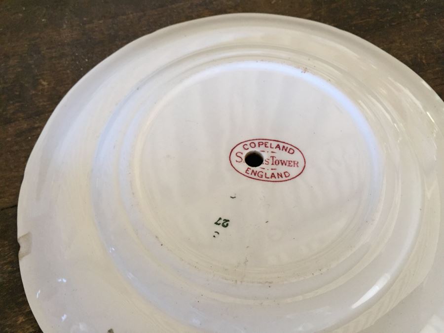 Huge Transferware Lot Of Plates, Platters, Cups, Woods Ware, Johnson Bros, John Maddock & Sons, More [Photo 23]