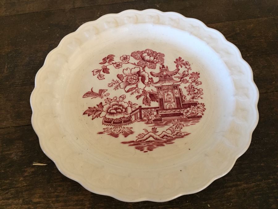 Huge Transferware Lot Of Plates, Platters, Cups, Woods Ware, Johnson Bros, John Maddock & Sons, More [Photo 24]