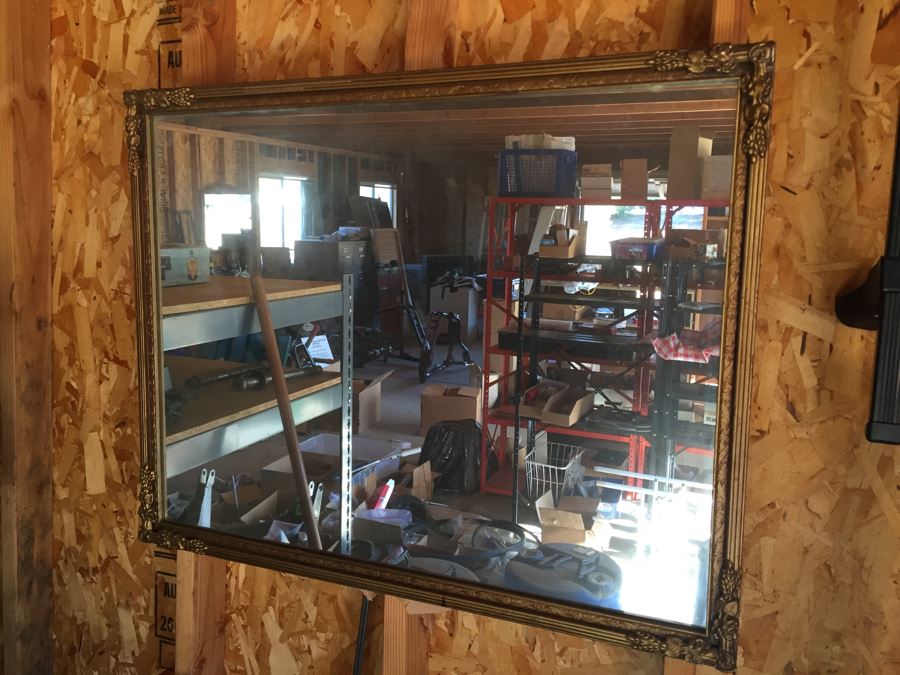 Vintage Gilt Wood Mirror [Photo 5]