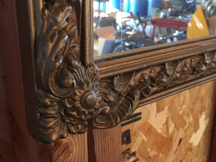 Vintage Gilt Wood Mirror [Photo 6]