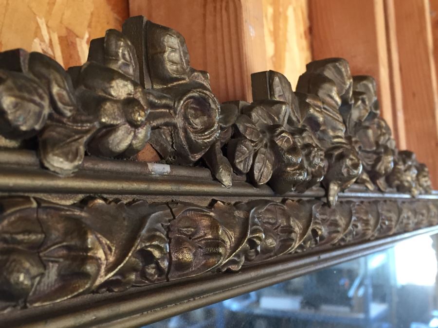 Vintage Gilt Wood Mirror [Photo 4]