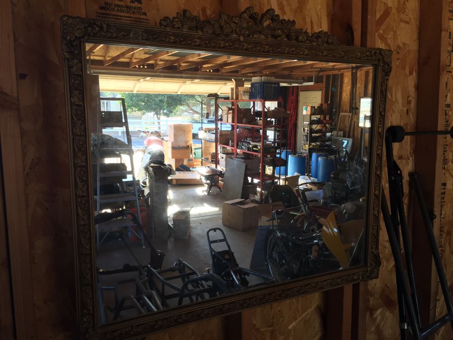 Vintage Gilt Wood Mirror [Photo 7]