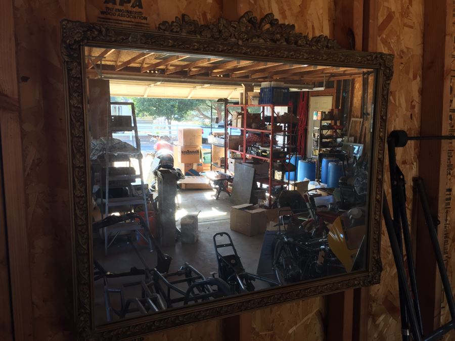 Vintage Gilt Wood Mirror [Photo 1]