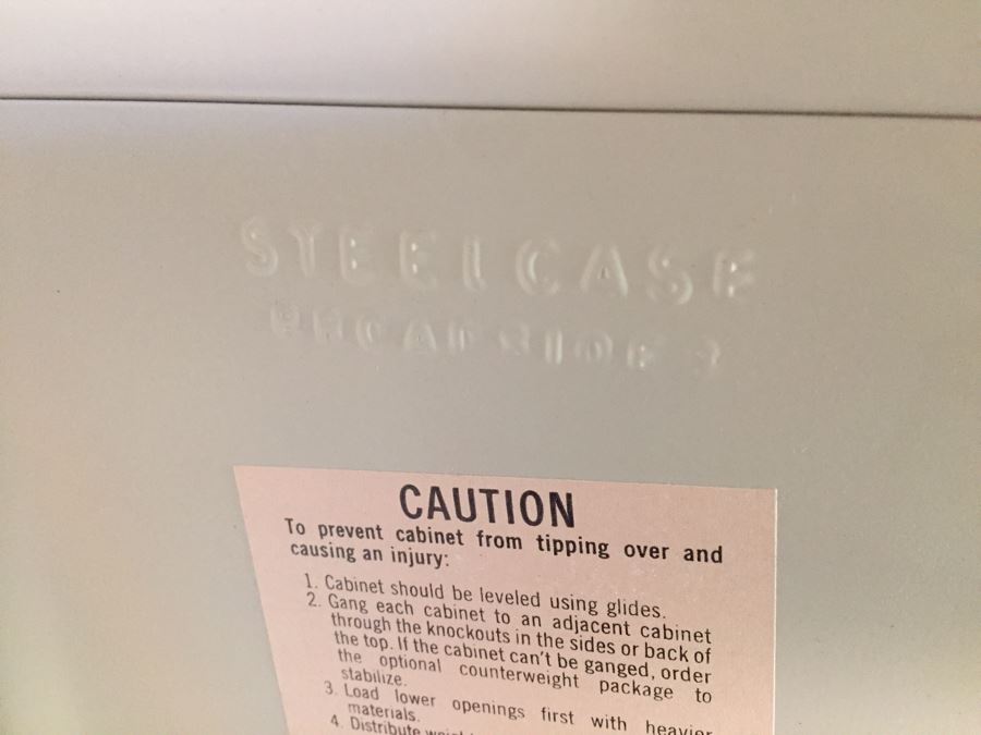 Steelcase Storage Filing Cabinet (Sold Empty) [Photo 4]