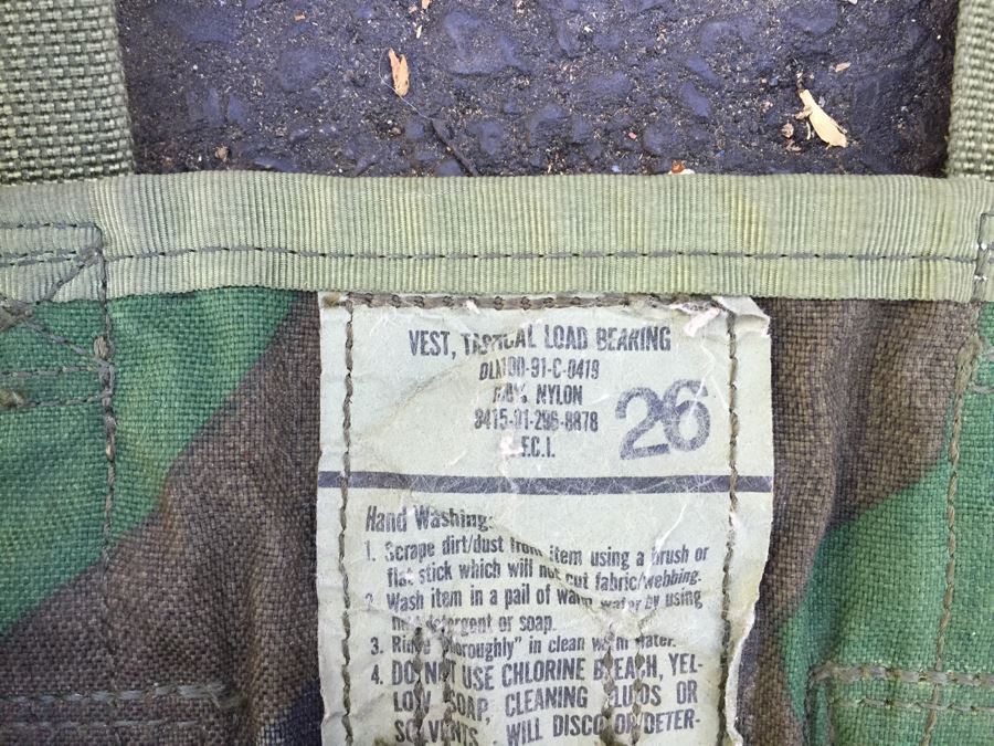 Military Lot With Tactical Load Bearing Vest, Canteens, Belts, Survival Kit, Hats [Photo 4]