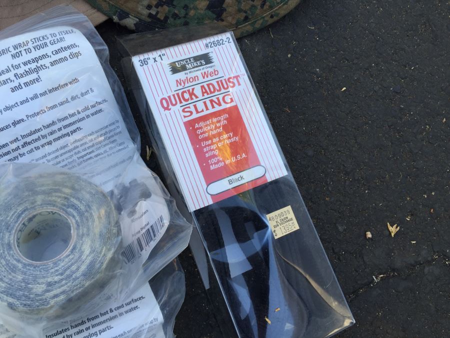 Military Lot With Tactical Load Bearing Vest, Canteens, Belts, Survival Kit, Hats [Photo 13]