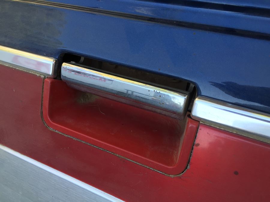 Heavy Metal DODGE Pickup Truck Tailgate Red, Silver & Blue [Photo 6]