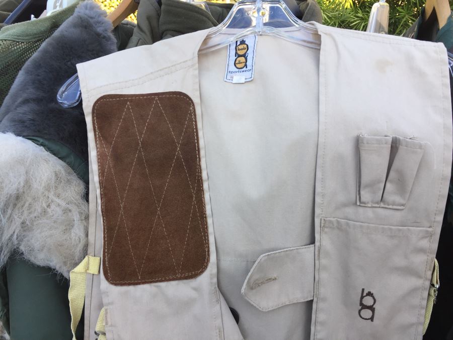 Huge Military And Hunting Camo Lot Cabela's Military Flight Jacket Does Not Include Clothes Rack [Photo 10]