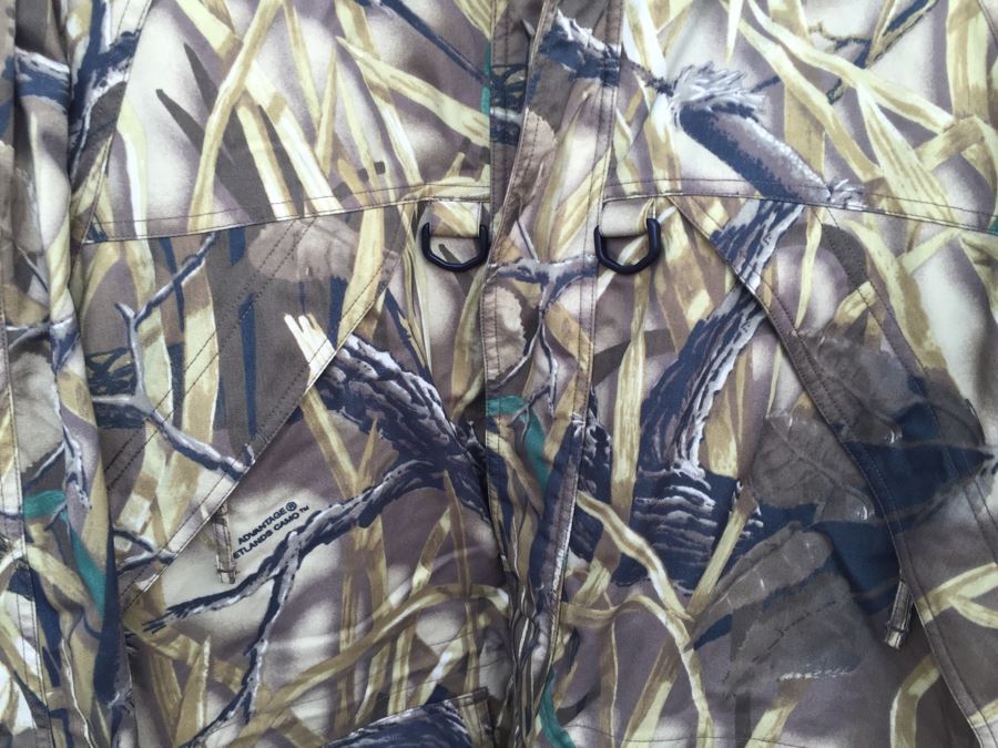 Huge Military And Hunting Camo Lot Cabela's Military Flight Jacket Does Not Include Clothes Rack [Photo 23]