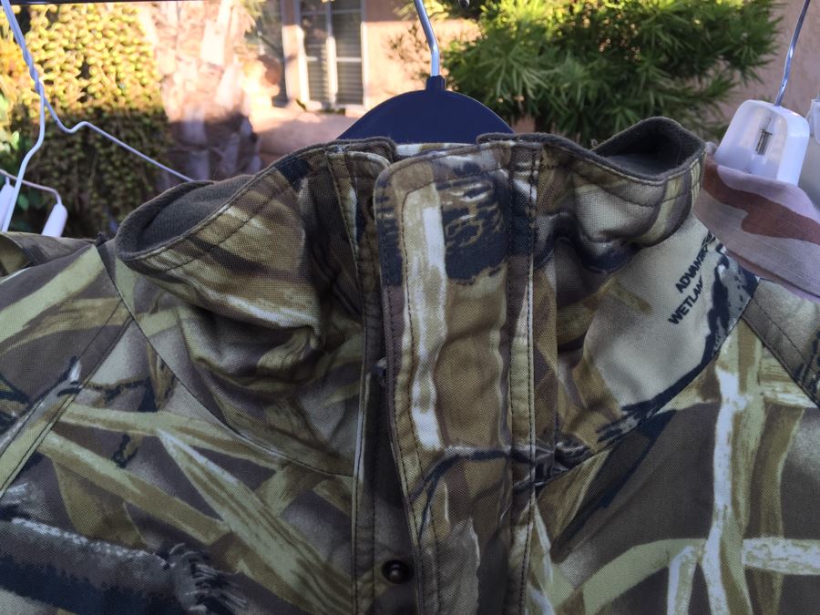 Huge Military And Hunting Camo Lot Cabela's Military Flight Jacket Does Not Include Clothes Rack [Photo 24]