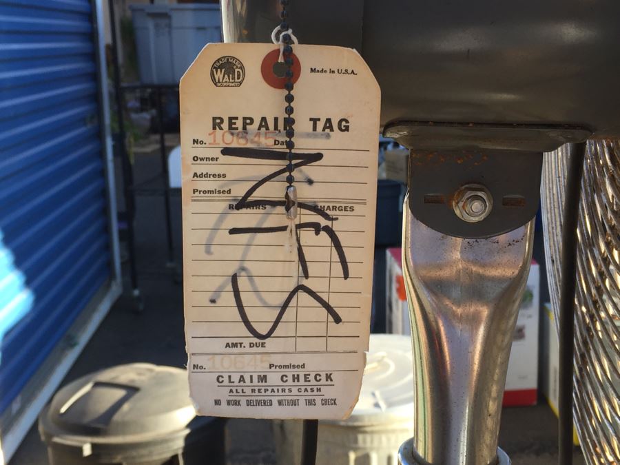 24' INDUSTRIAL Air Circulator Fan With Stand And Base Dayton Model 4c154a [Photo 6]