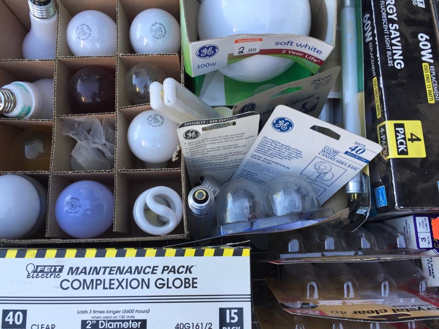 Light Bulb And Electrical Lot (Does Not Include Wire Mesh Baskets) [Photo 10]