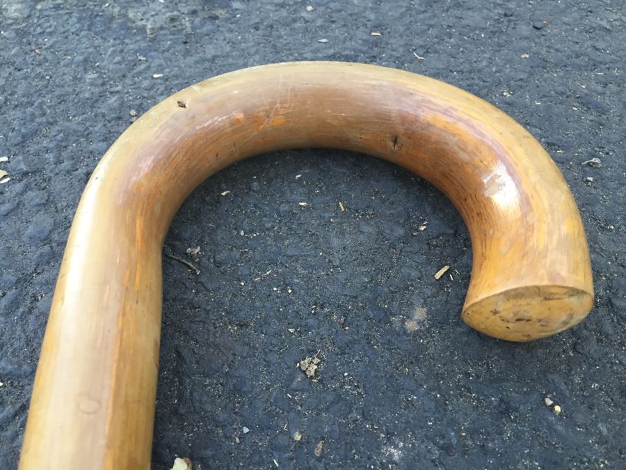 Hand Carved Wooden Cane [Photo 3]