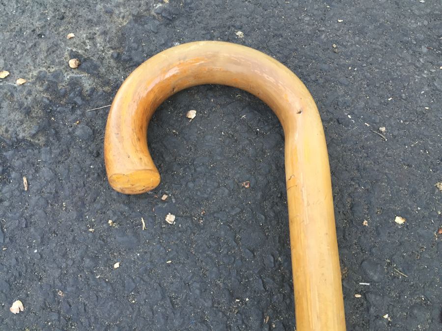 Hand Carved Wooden Cane [Photo 7]