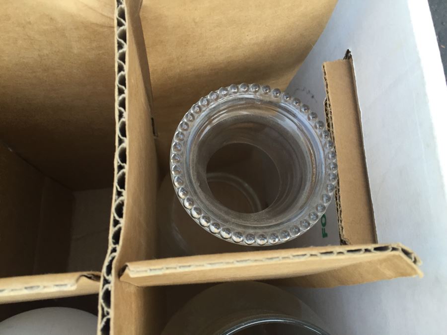 Huge Glass Lamp Shade And Hurricane Lot [Photo 9]