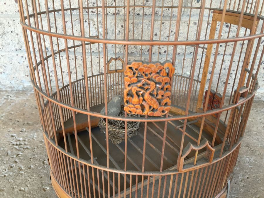 Chinese Bamboo Bird Cage [Photo 3]