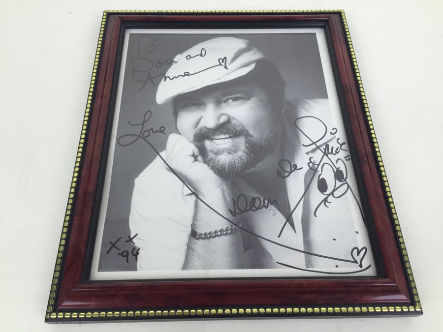 Pen Signed Photo Of Dom DeLuise - Client Was Formerly Neighbors With Him