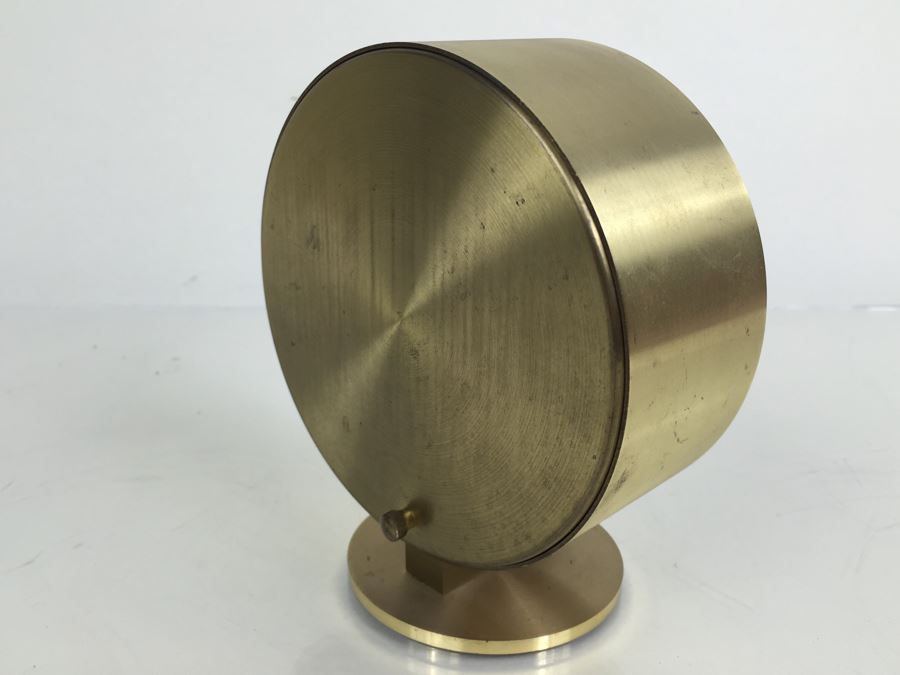 Howard Miller West Germany Brass Desk Clock [Photo 5]