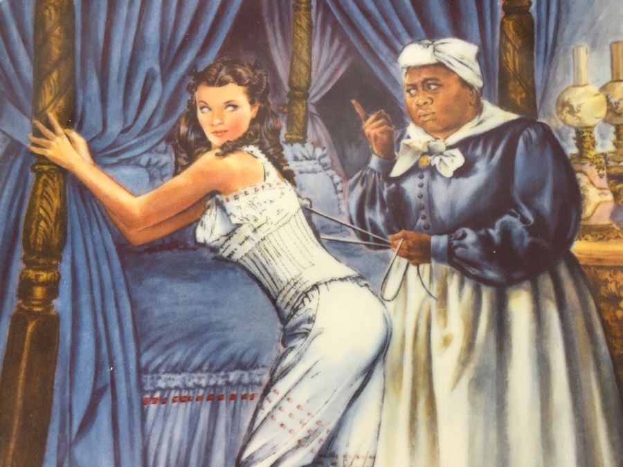 Set Of Four Knowles Collectible Limited Edition Plates Norman Rockwell And Gone With The Wind [Photo 10]