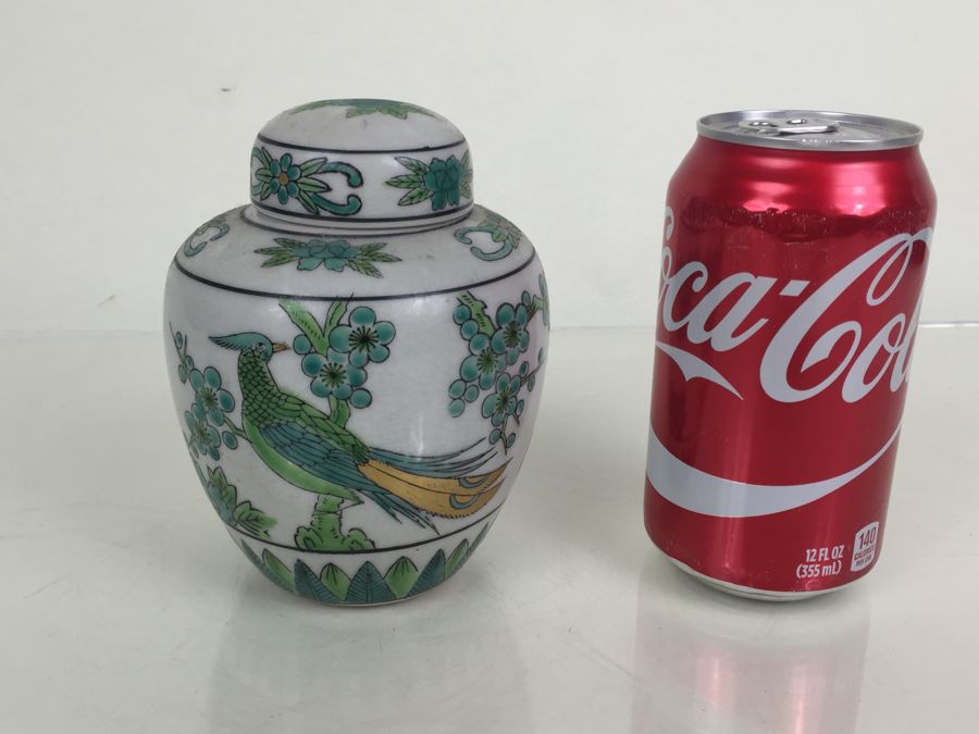 JUST ADDED - Vintage Japanese Jar With Lid