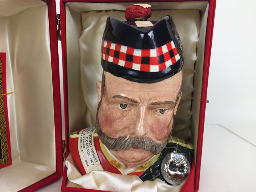 JUST ADDED - Royal Doulton Large William Grant Character Jug Liquor Decanter Empty With Box Limited Edition Of 5,000 [Photo 9]