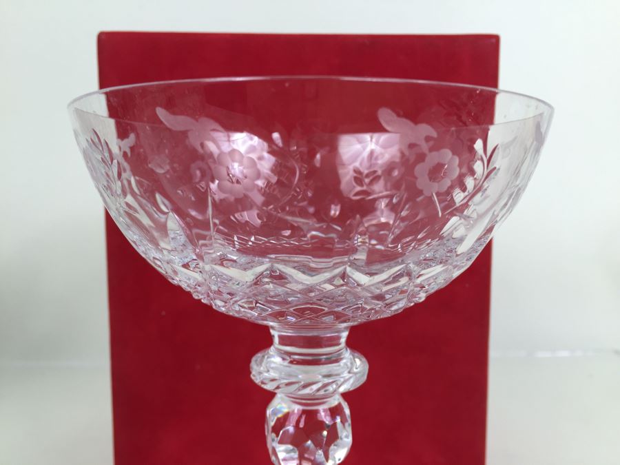 JUST ADDED - (14) Rogaska Crystal Queen Pattern Stemware Glass Lot [Photo 11]