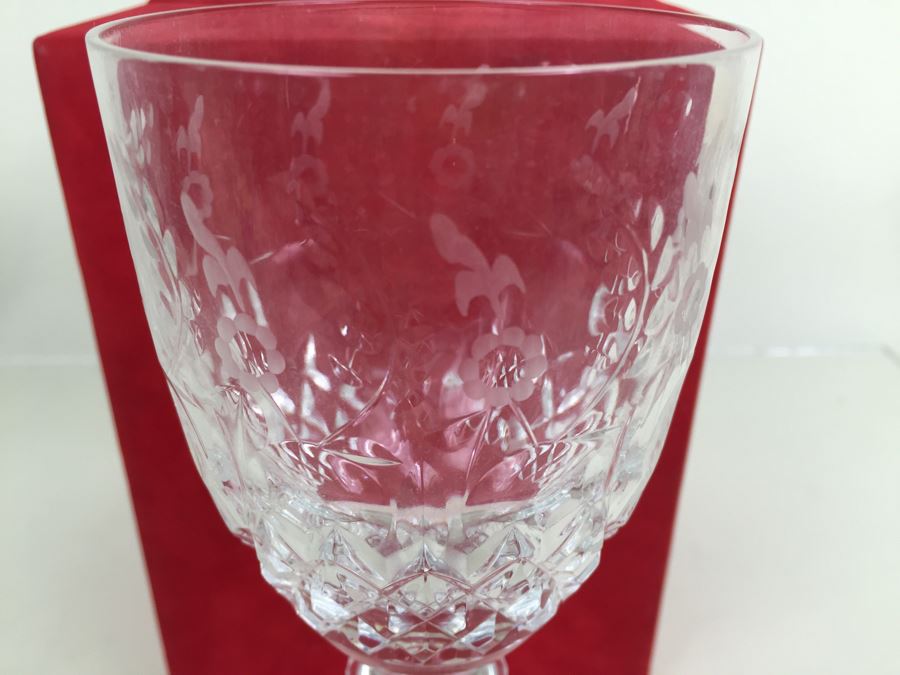 JUST ADDED - (14) Rogaska Crystal Queen Pattern Stemware Glass Lot [Photo 6]