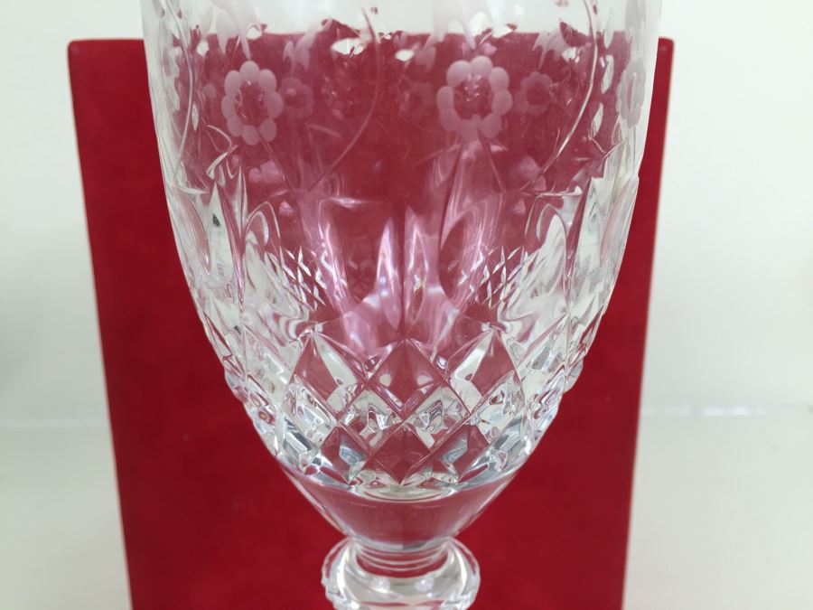 JUST ADDED - (14) Rogaska Crystal Queen Pattern Stemware Glass Lot [Photo 7]