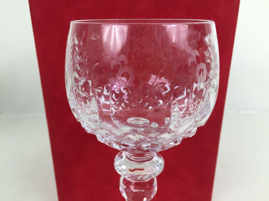 JUST ADDED - (14) Rogaska Crystal Queen Pattern Stemware Glass Lot [Photo 15]