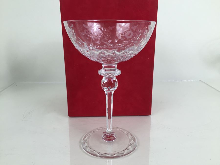 JUST ADDED - (14) Rogaska Crystal Queen Pattern Stemware Glass Lot [Photo 10]