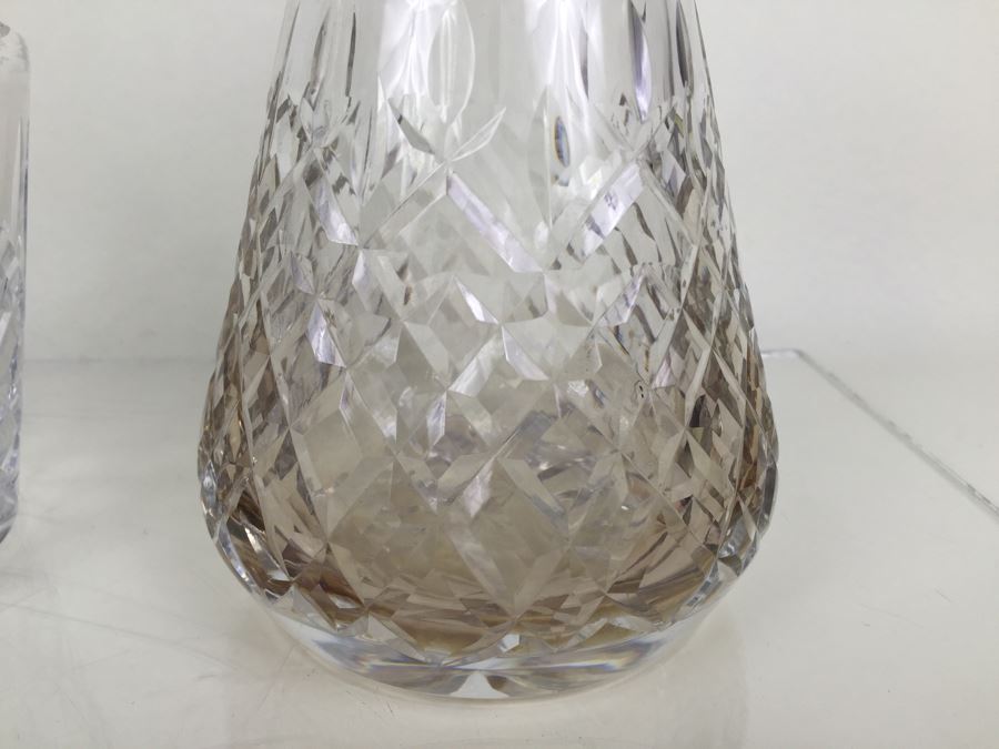 JUST ADDED - (3) Crystal Liquor Decanters With Stoppers [Photo 11]