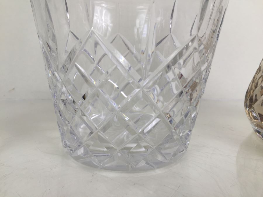 JUST ADDED - (3) Crystal Liquor Decanters With Stoppers [Photo 9]