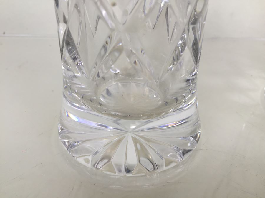 JUST ADDED - (3) Crystal Liquor Decanters With Stoppers [Photo 6]